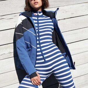 Perfect Moment x Goop Striped Jumpsuit Size XS